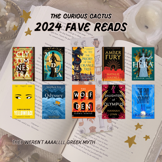 2024 Bookish Wrapped - My Top Reads