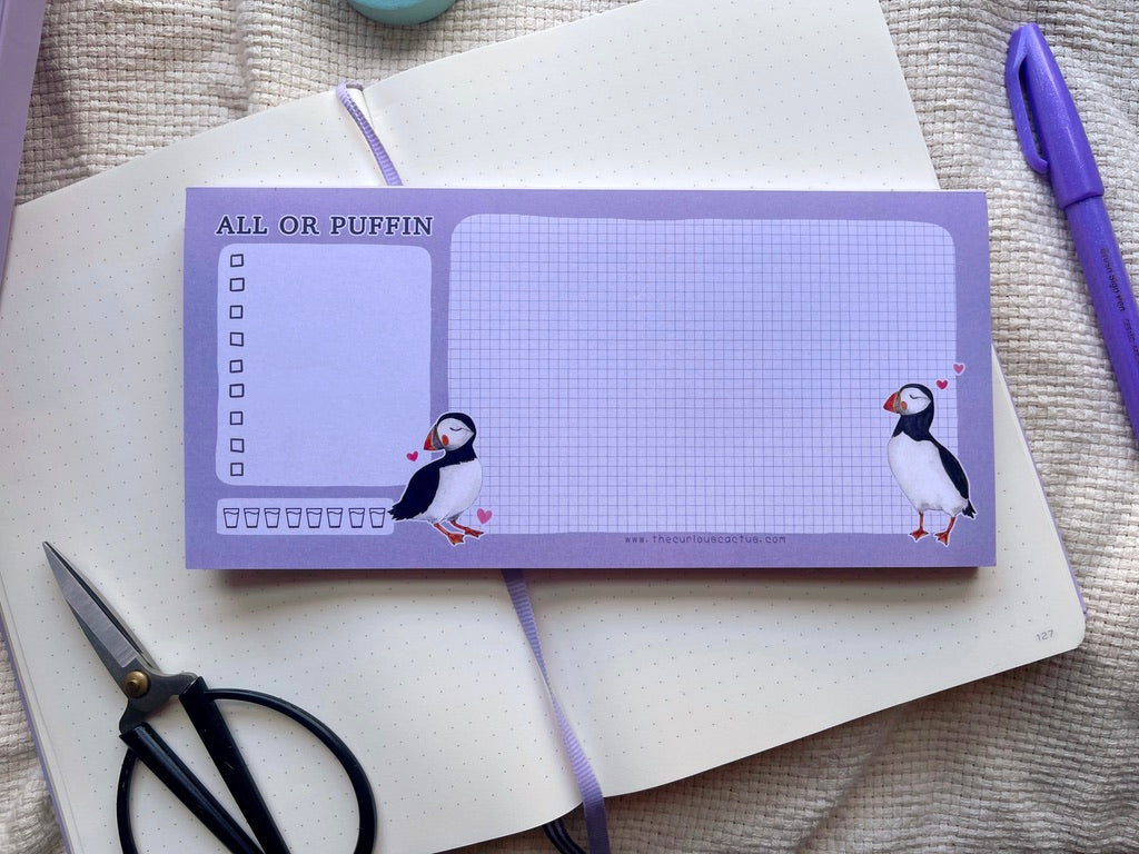 All or Puffin DL Notepad