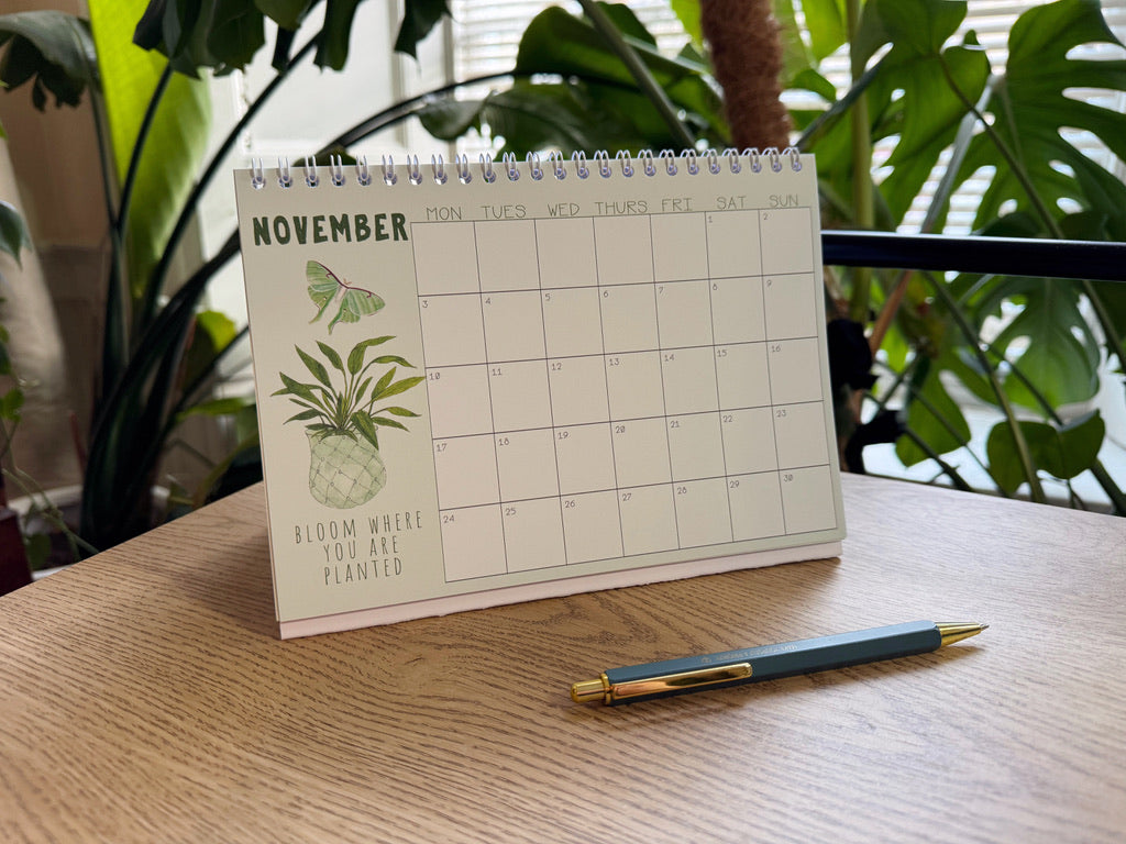 2025 Plant Desk Calendar