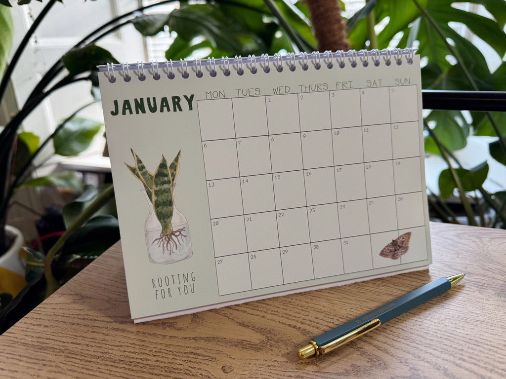 2025 Plant Desk Calendar