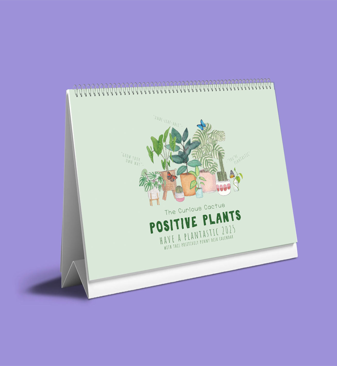 2025 Plant Desk Calendar